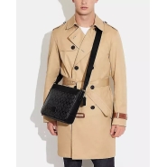 Мужская сумка-мессенджер Coach District из канвы Signature